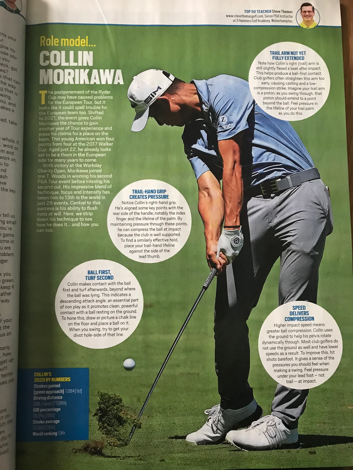Steve Thomas coaching article in Today’s Golfer