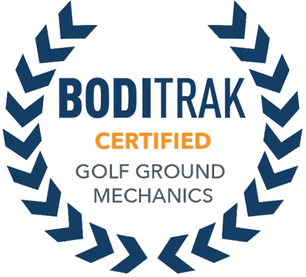 BodiTrak certified Golf Ground Mechanics logo