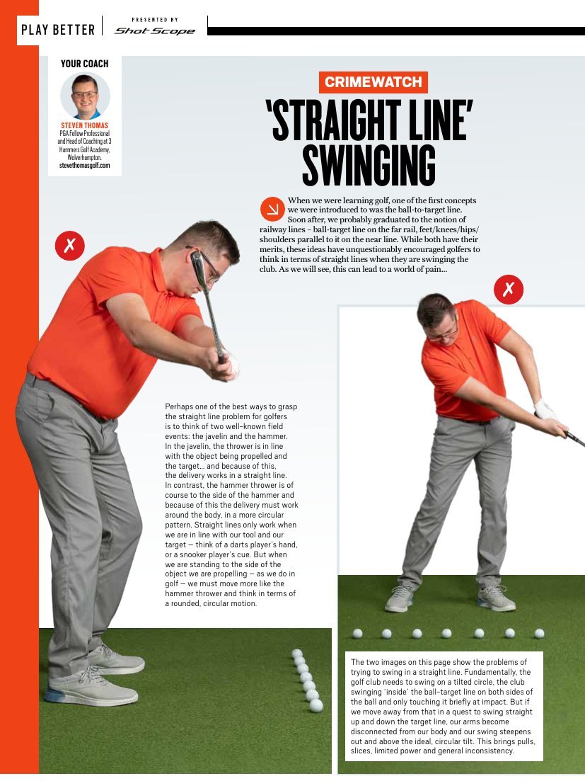 Today's Golfer issue 453 article by Steve Thomas