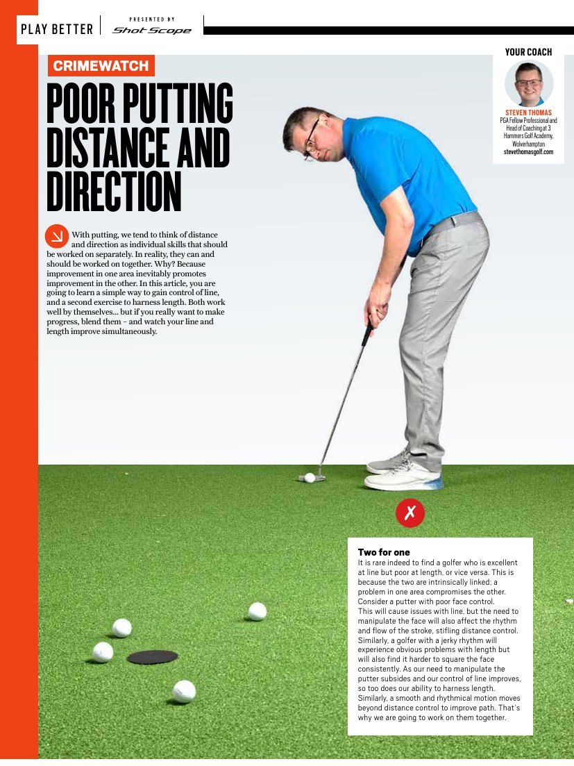 Today's Golfer issue 455 article by Steve Thomas
