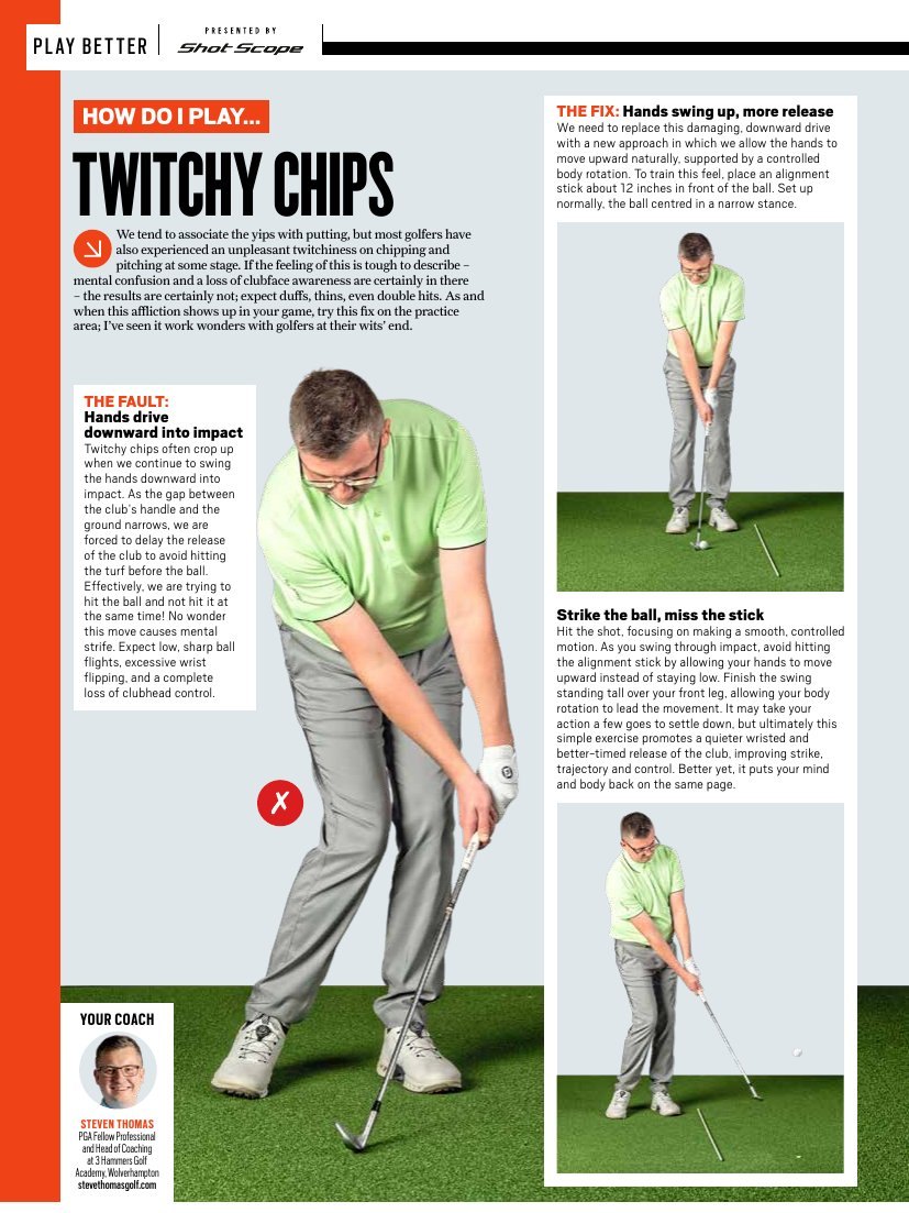 Today's Golfer issue 467 article by Steve Thomas