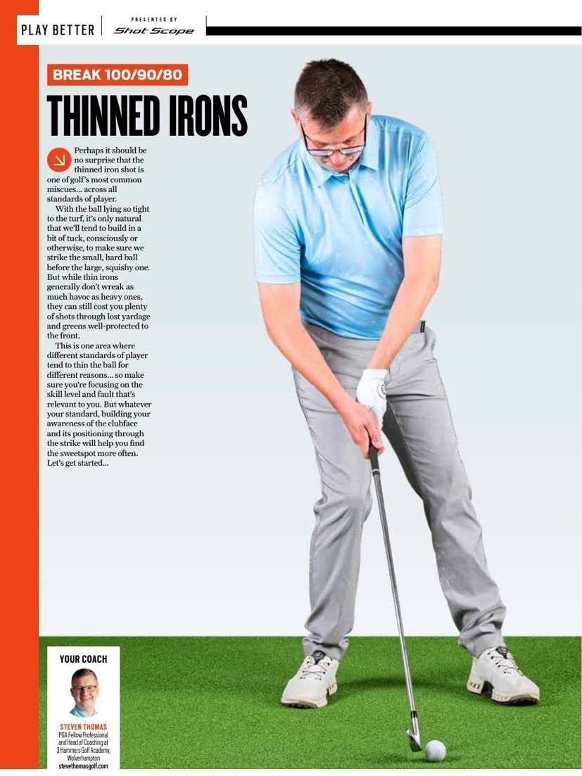 Today's Golfer issue 470 article by Steve Thomas