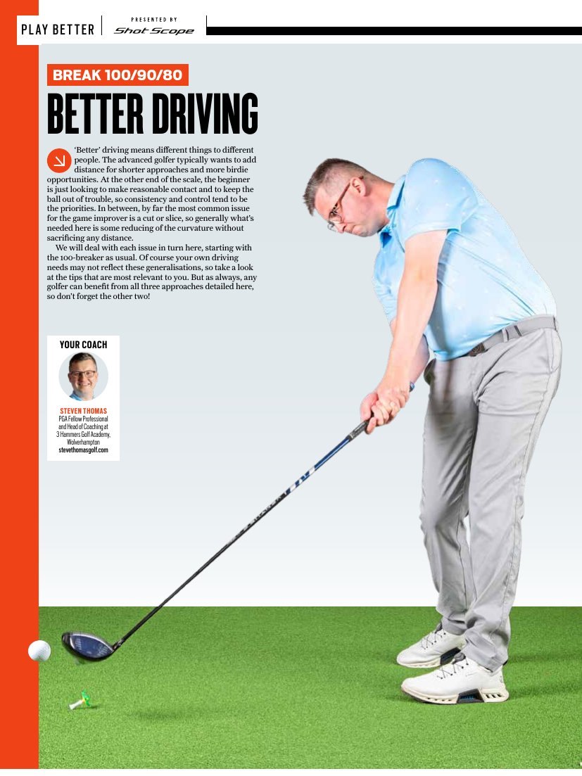 Today's Golfer issue 471 article by Steve Thomas