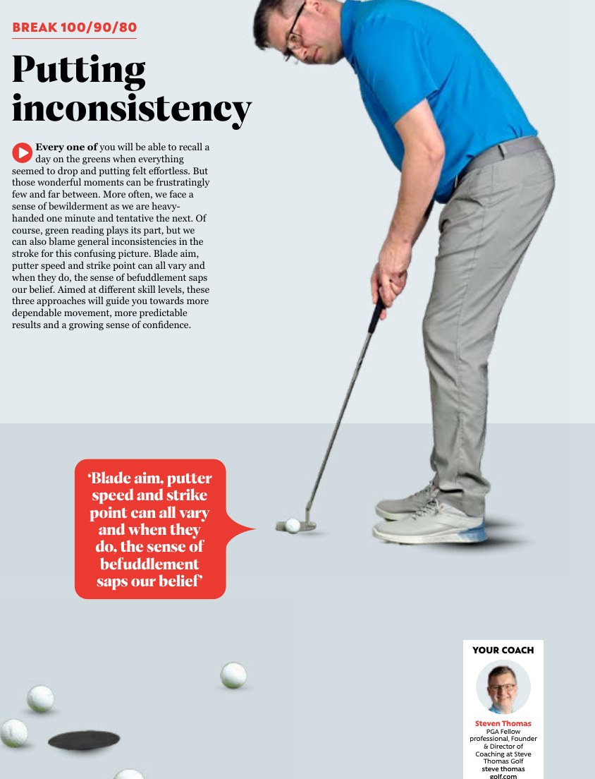Today's Golfer issue 481 article by Steve Thomas